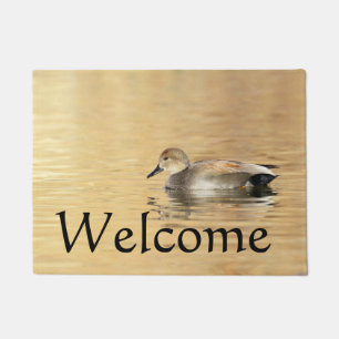 Male Gadwall Duck Doormat