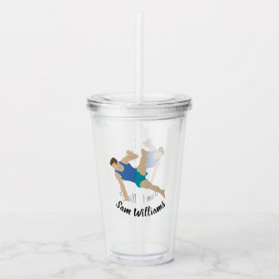 Male Gymnast Acrylic Tumbler