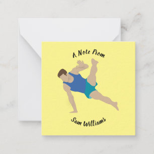 Male Gymnast Card