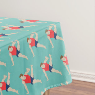 Male Gymnast Tablecloth