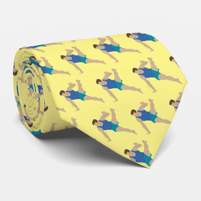 Male Gymnast Tie (Rolled)