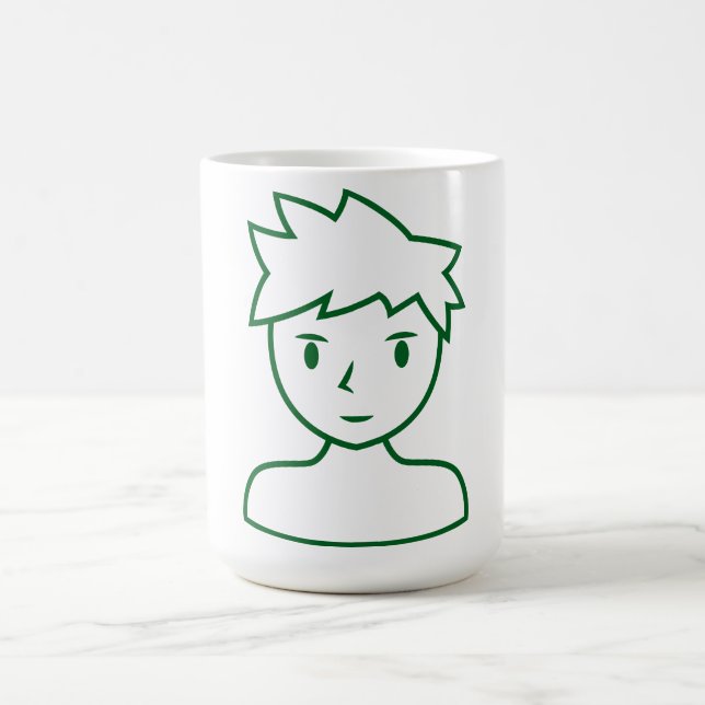 Male Icon Collection Coffee Mug (Center)