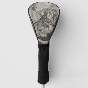Male Lion in Serengeti National Park, Tanzania Golf Head Cover
