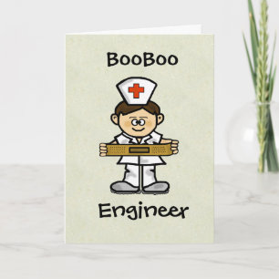 Male Nurse Greeting Card  Customise It!