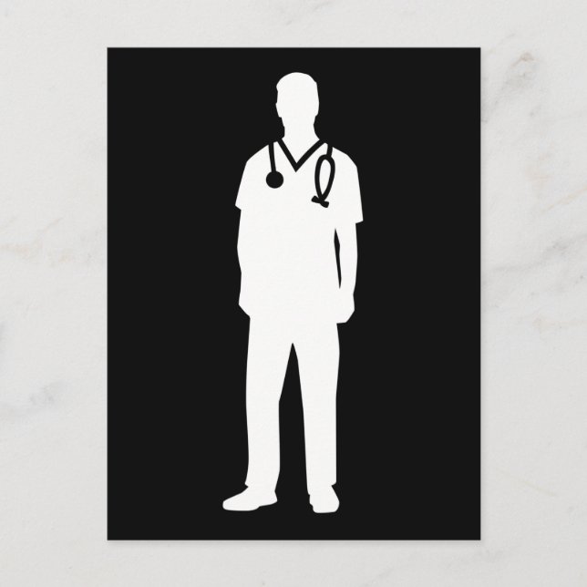 Male nurse postcard (Front)