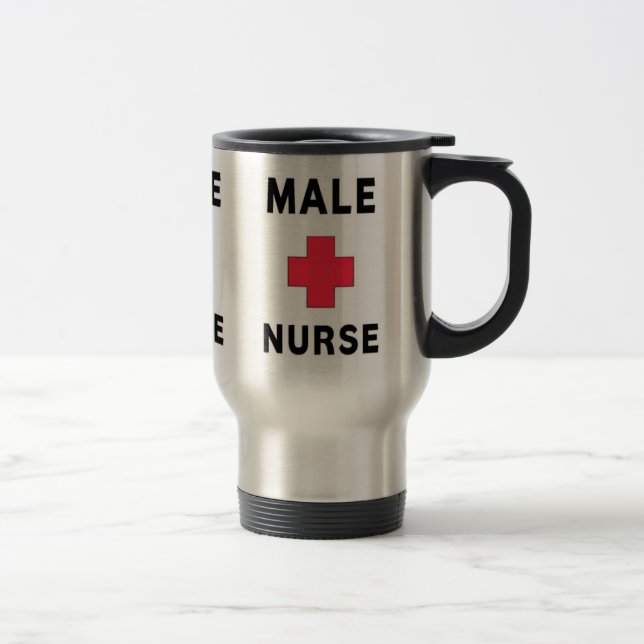 Male Nurse Travel Mug (Right)