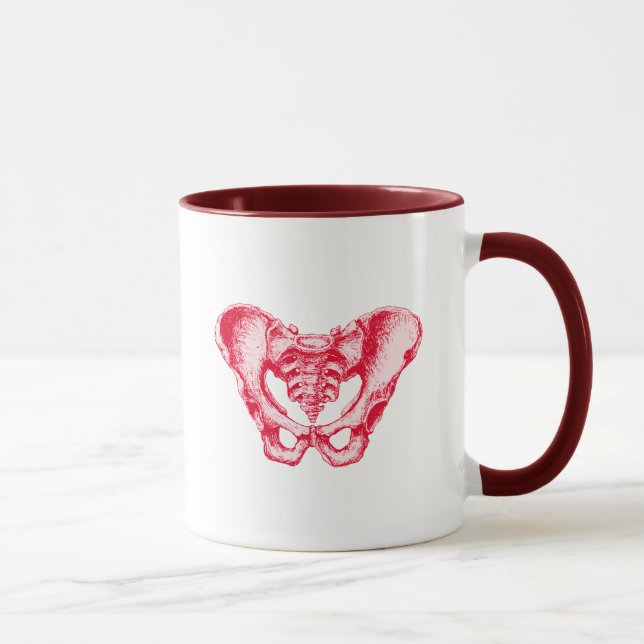 Male Pelvis Mug (Right)