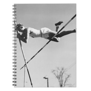 Male Pole Vaulter Notebook