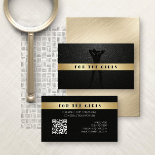 Male Private Exotic Dancer Business Card