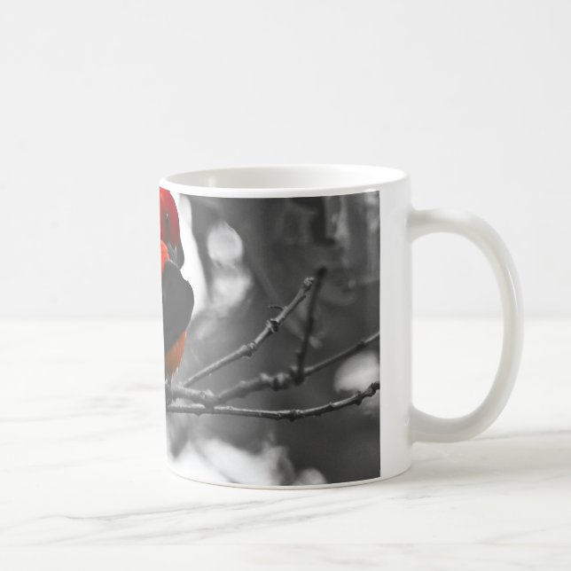 Male Scarlet Tanager Coffee Mug (Right)