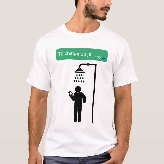 Male shirt Whatsapp message (Front)