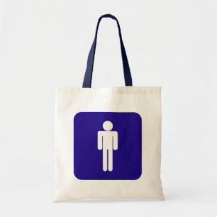 Male Sign Tote Bag