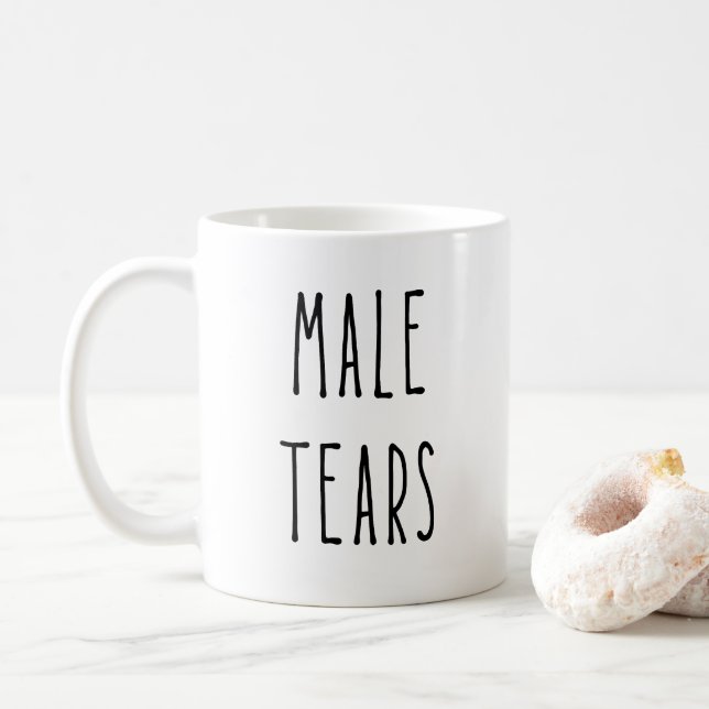 Male Tears Coffee Mug (With Donut)