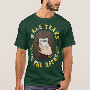 Male Tears On The Rocks Apparel  T-Shirt