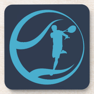 Male Tennis Player Coaster