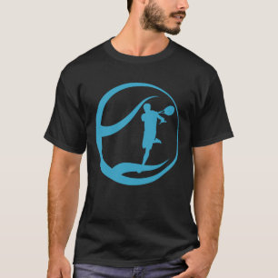 Male Tennis Player T-Shirt