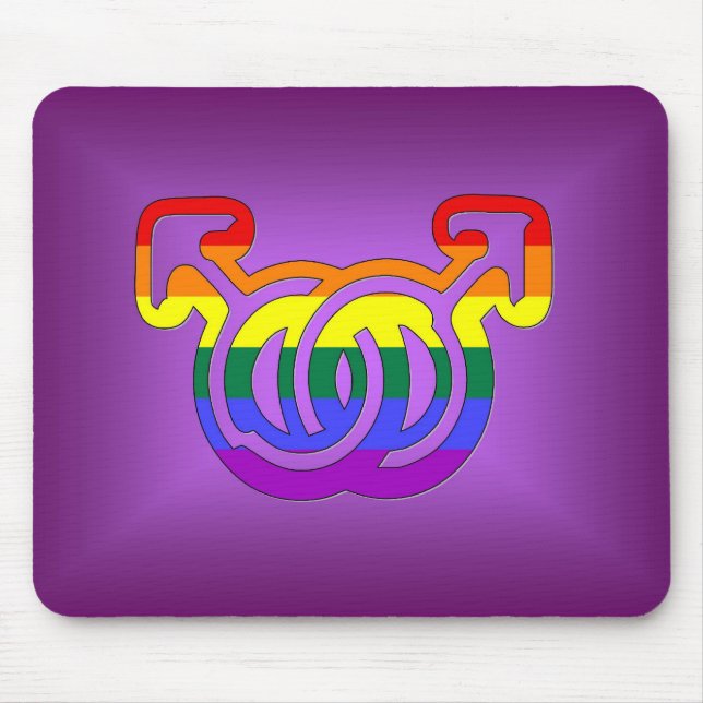 Male Union Mouse Pad (Front)