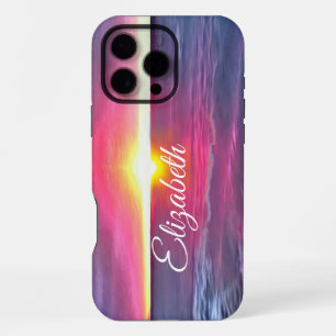 Malecon Pink Sunset 0911 iPhone 16 Pro Max Case
