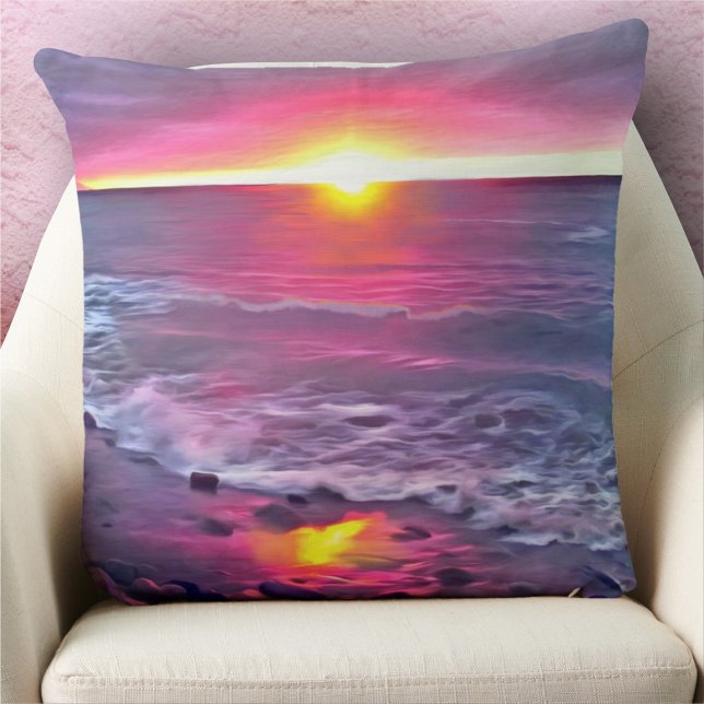 Malecon Sunset 0911 Cushion (Creator Uploaded)