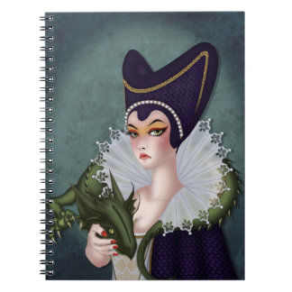 Maleficent Spiral Notebook