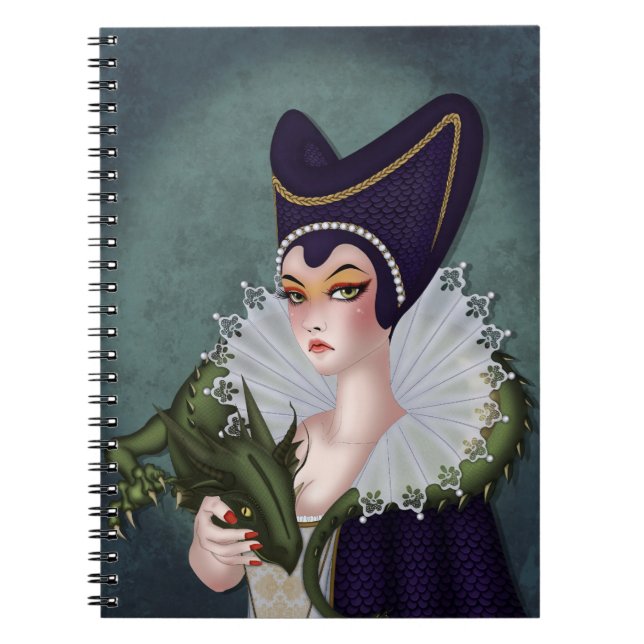 Maleficent Spiral Notebook (Front)