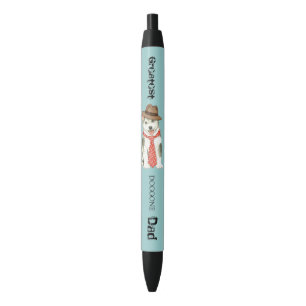 Malemute Dad Black Ink Pen