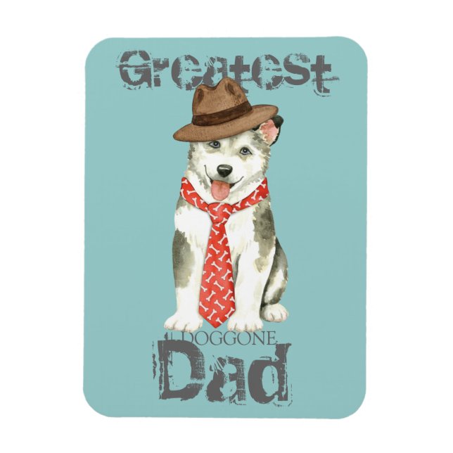 Malemute Dad Magnet (Vertical)