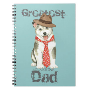 Malemute Dad Spiral Notebook