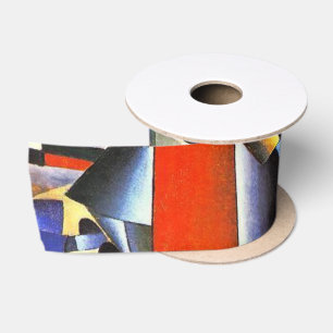 Malevich Kazimir The Knifegrinder Satin Ribbon