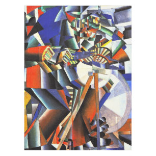 Malevich Kazimir The Knifegrinder Tablecloth
