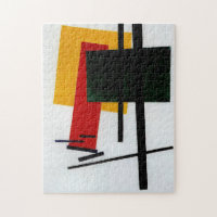 Malevich - Suprematism 1915, famous abstract art