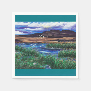 Malheur Bird Refuge Napkin