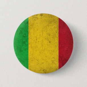 Mali 6 Cm Round Badge