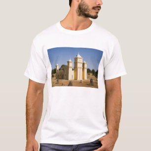 Mali, Bamako. Mosque, Bamako-Djenne Road T-Shirt