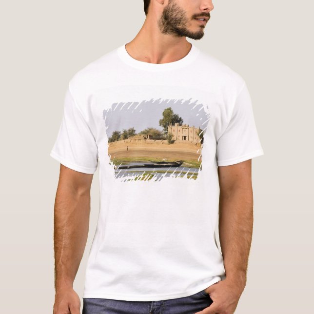 Mali, Djenne. Bani River near Djenne T-Shirt (Front)