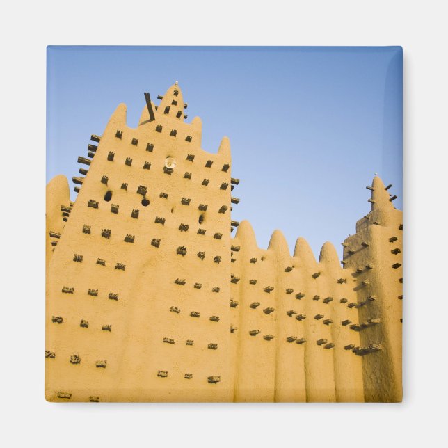 Mali, Djenne. Grand Mosque Magnet (Front)