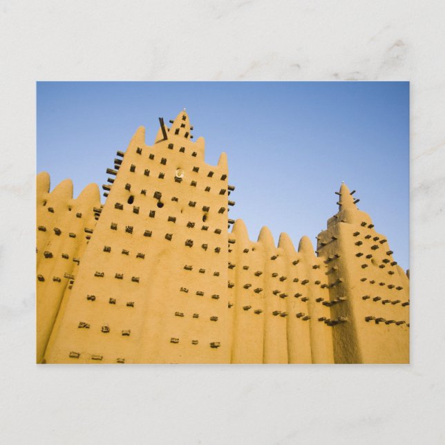 Mali, Djenne. Grand Mosque Postcard (Front)