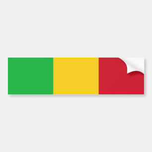 Mali Flag Bumper Sticker