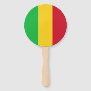 Mali Flag Hand Fan
