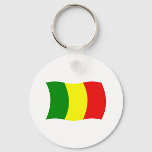 Mali Flag Keychain