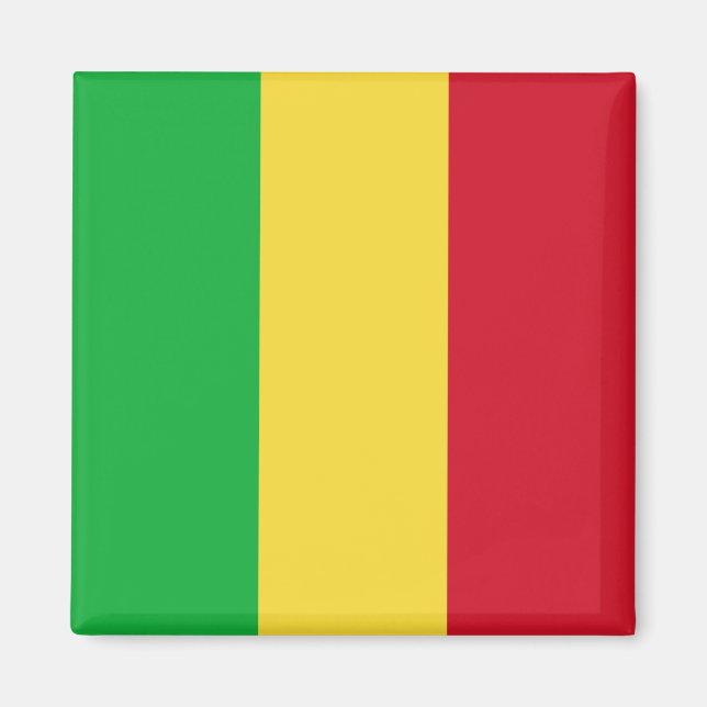 Mali Flag Magnet (Front)