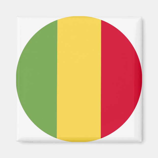 Mali Flag Magnet (Front)