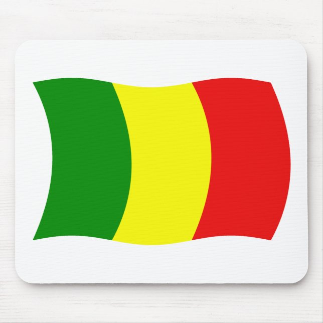 Mali Flag Mousepad (Front)