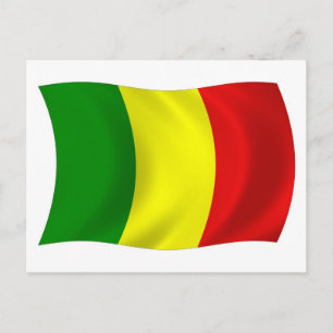 Mali Flag Postcard