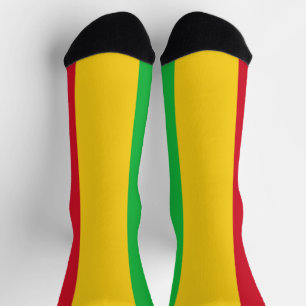 Mali Flag Socks