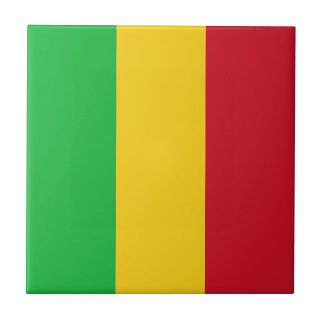 Mali Flag Tile (Front)