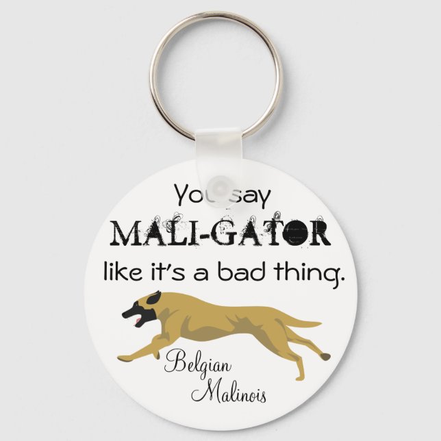 Mali-Gator Key Ring (Front)