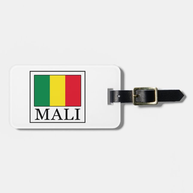 Mali Luggage Tag (Front Horizontal)