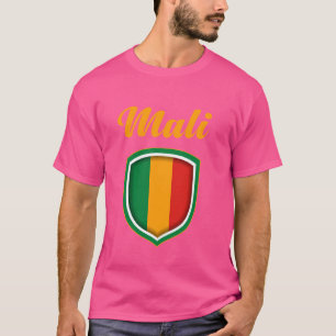 Mali,malian,Flag of Mali,Mali Flag. T-Shirt
