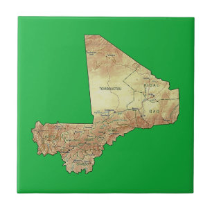 Mali Map Tile